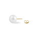 Boucles D'oreilles Puces Kesya Nacres Bouton Or Jaune Perle De Culture - Puces Femme | Marc Orian
