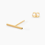 Boucles D'oreilles Puces Chloee Or Jaune - Puces Femme | Marc Orian