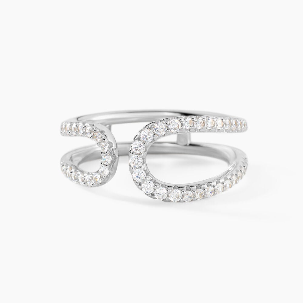 Bague Livie Argent Blanc Oxyde De Zirconium - Bagues avec pierre Femme | Marc Orian
