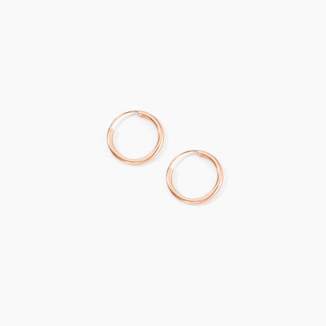 Créoles Or Rose - Créoles Femme | Marc Orian