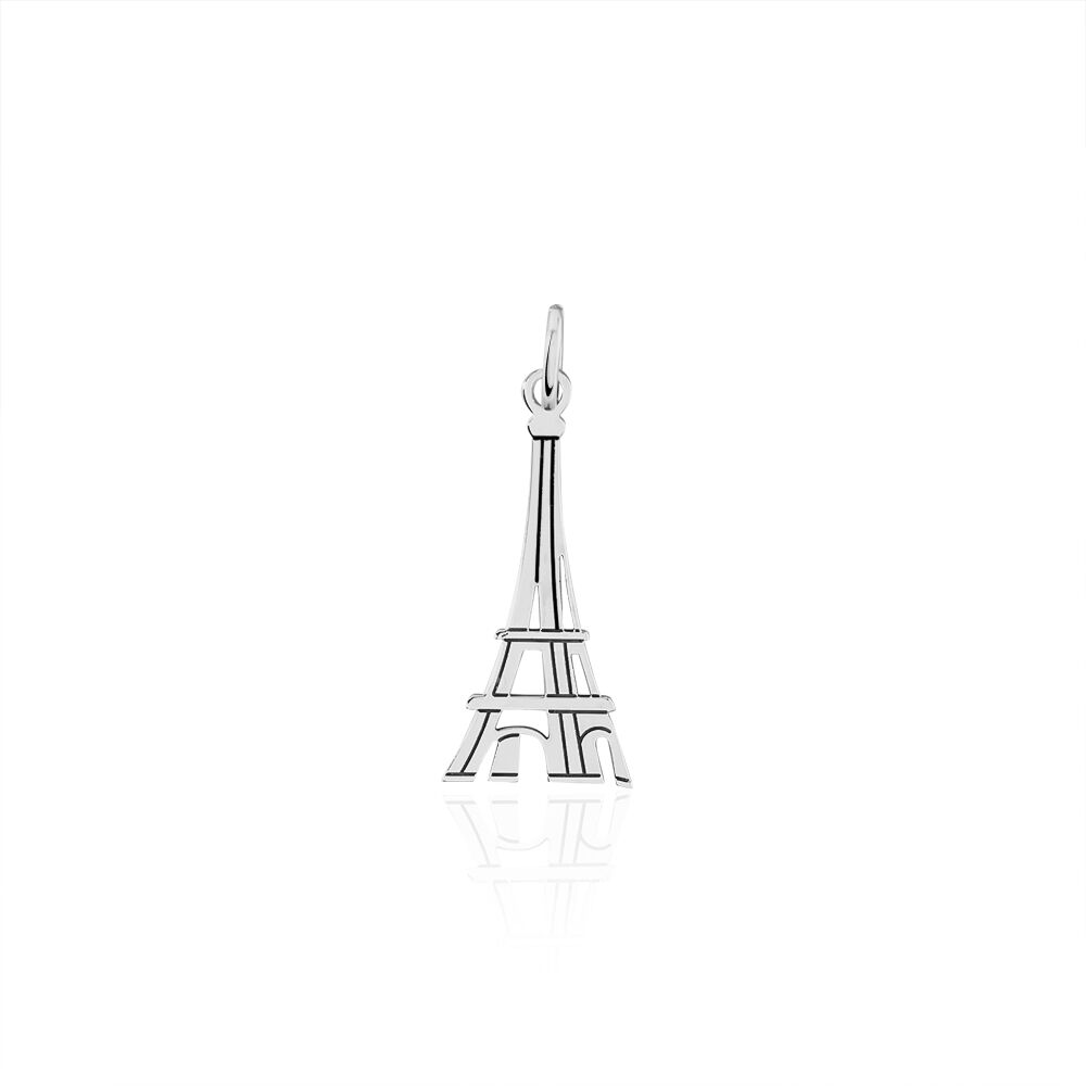 Pendentif Paco Argent Blanc - Pendentifs Famille | Marc Orian