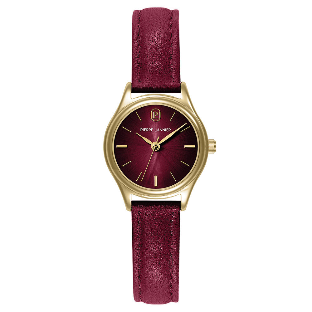 Montre Pierre Lannier Pya Bordeaux - Montres &eacute;tanches Femme | Marc Orian