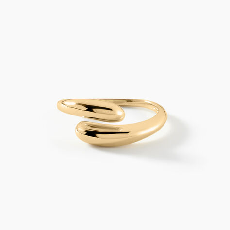 Bague Omega Argent Dor&eacute; A L'Or 750/1000 - Bagues dor&eacute;es Femme | Marc Orian