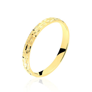 Alliance Zalia Demi Jonc Classique Or Jaune