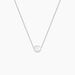 Collier Nassiera Argent Blanc - Colliers fantaisie Femme | Marc Orian