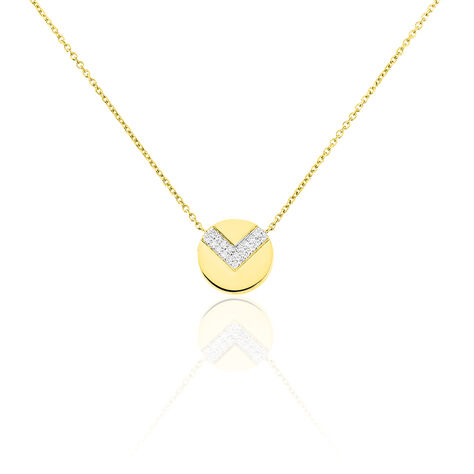 Collier Ruby Or Jaune Diamant - Colliers avec pierres Femme | Marc Orian