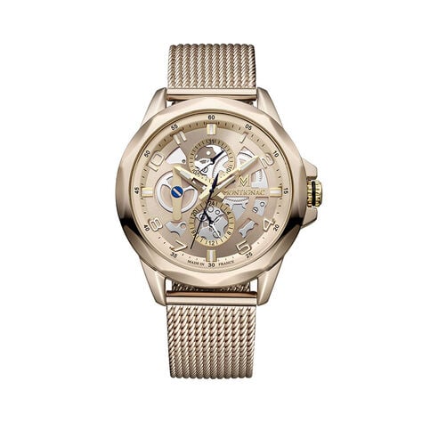 Montre Montignac Round Champagne - Montres &eacute;tanches Homme | Marc Orian