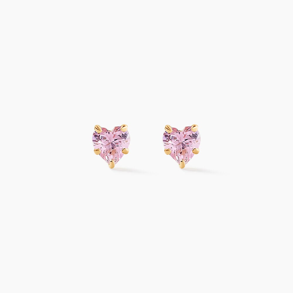 Boucles D'oreilles Puces Daria Or Jaune Oxyde - Puces Femme | Marc Orian