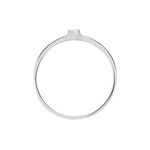 Bague Solitaire Superposition Or Blanc Diamant - Solitaires Femme | Marc Orian