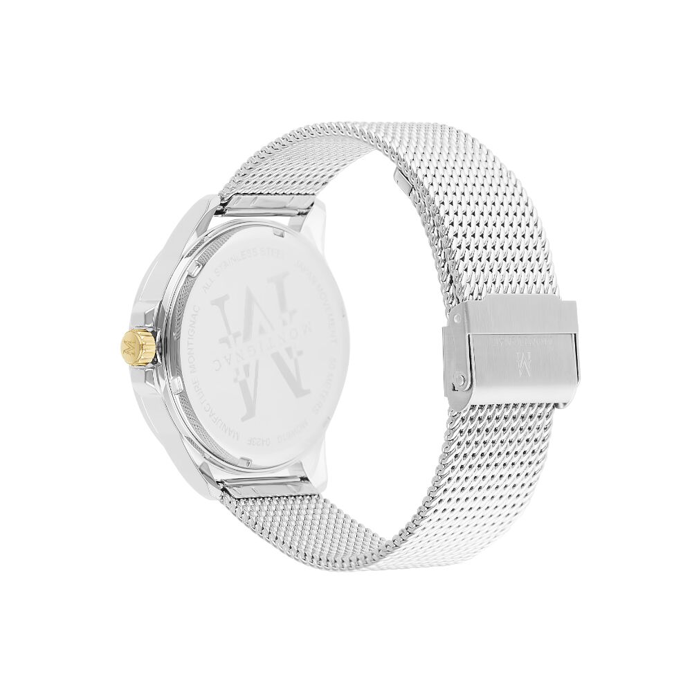Montre Montignac Round Argent&eacute; - Montres &eacute;tanches Homme | Marc Orian