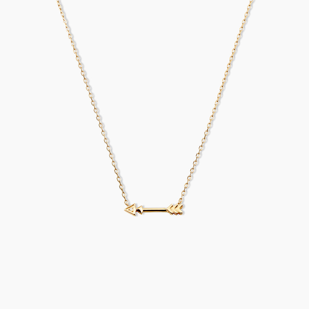 Collier Fiorenzo Or Jaune Diamant - Colliers avec pierres Femme | Marc Orian