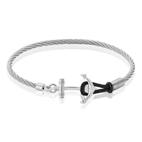 Bracelet Leo Paul Acier Blanc - Bracelets Homme | Marc Orian