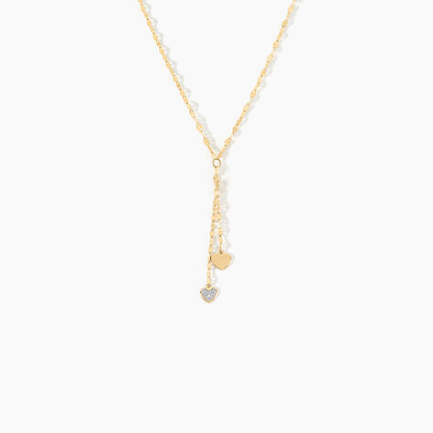 Collier Michiko Or Jaune Diamant - Colliers avec pierres Femme | Marc Orian