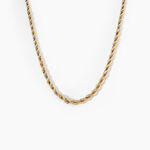 Collier Cordelia Danilo Maille Corde Et Venitienne - Chaines Femme | Marc Orian