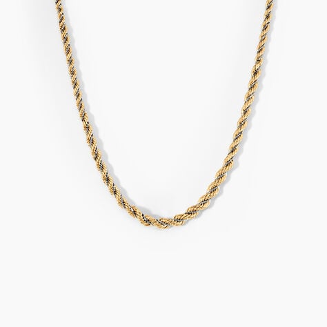 Collier Cordelia Danilo Maille Corde Et Venitienne - Chaines Femme | Marc Orian