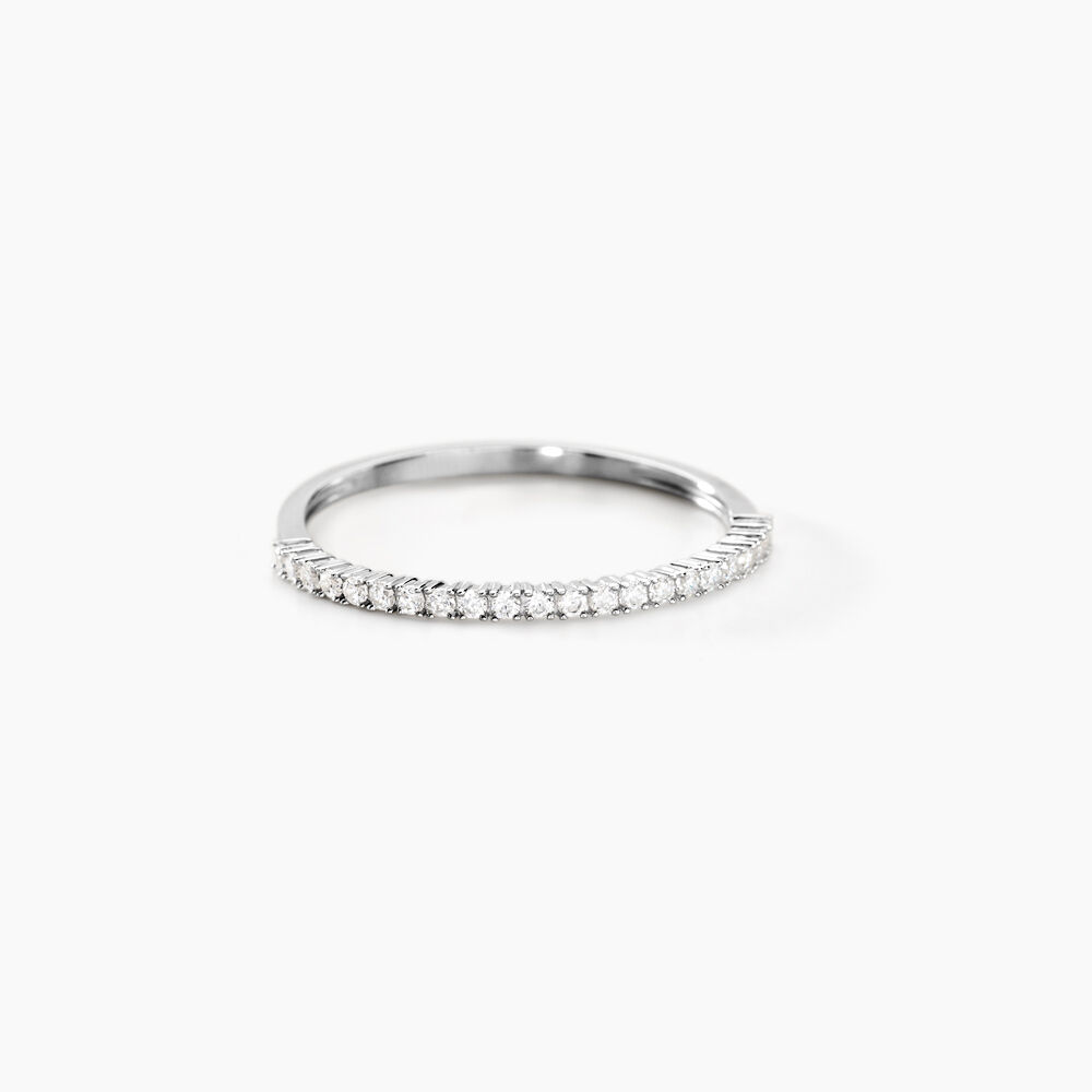 Alliance Julietta Or Blanc Oxyde De Zirconium - Alliances duo Femme | Marc Orian