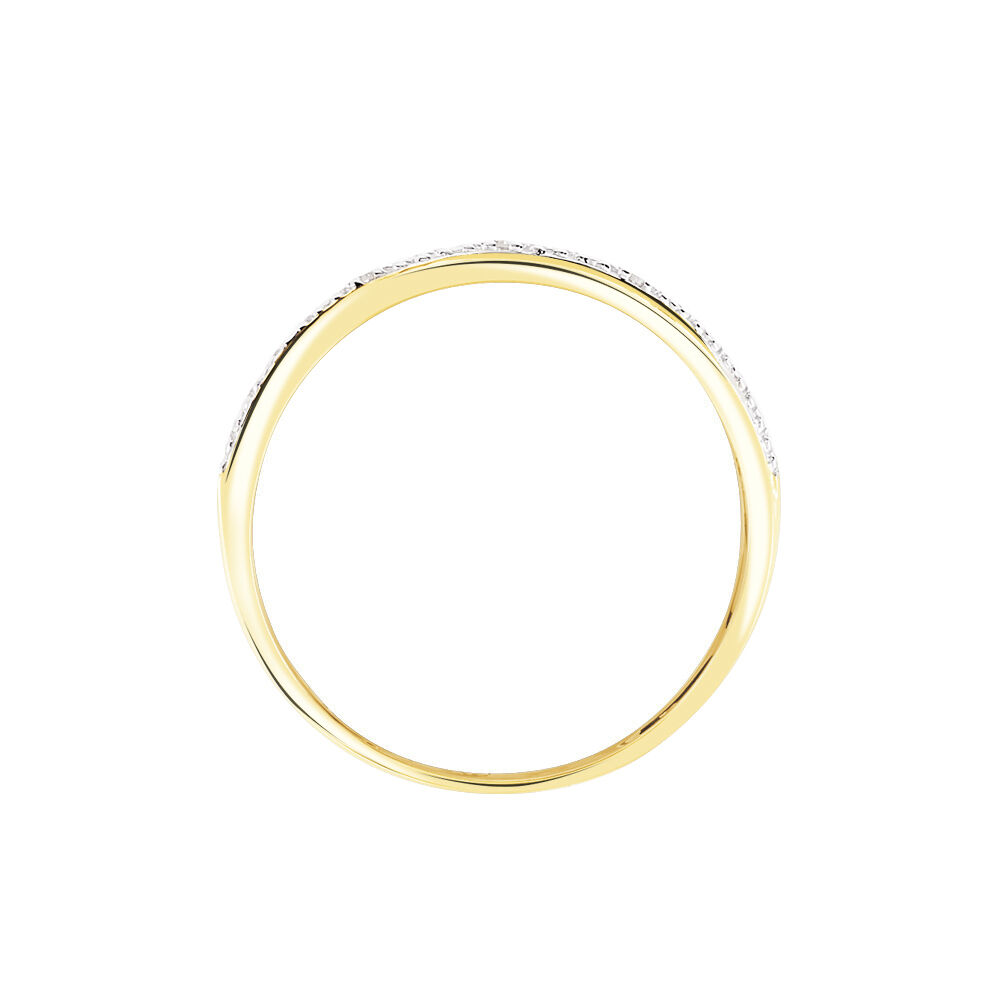 Bague Timira Or Jaune Diamant - Bagues pierres précieuses Femme | Marc Orian