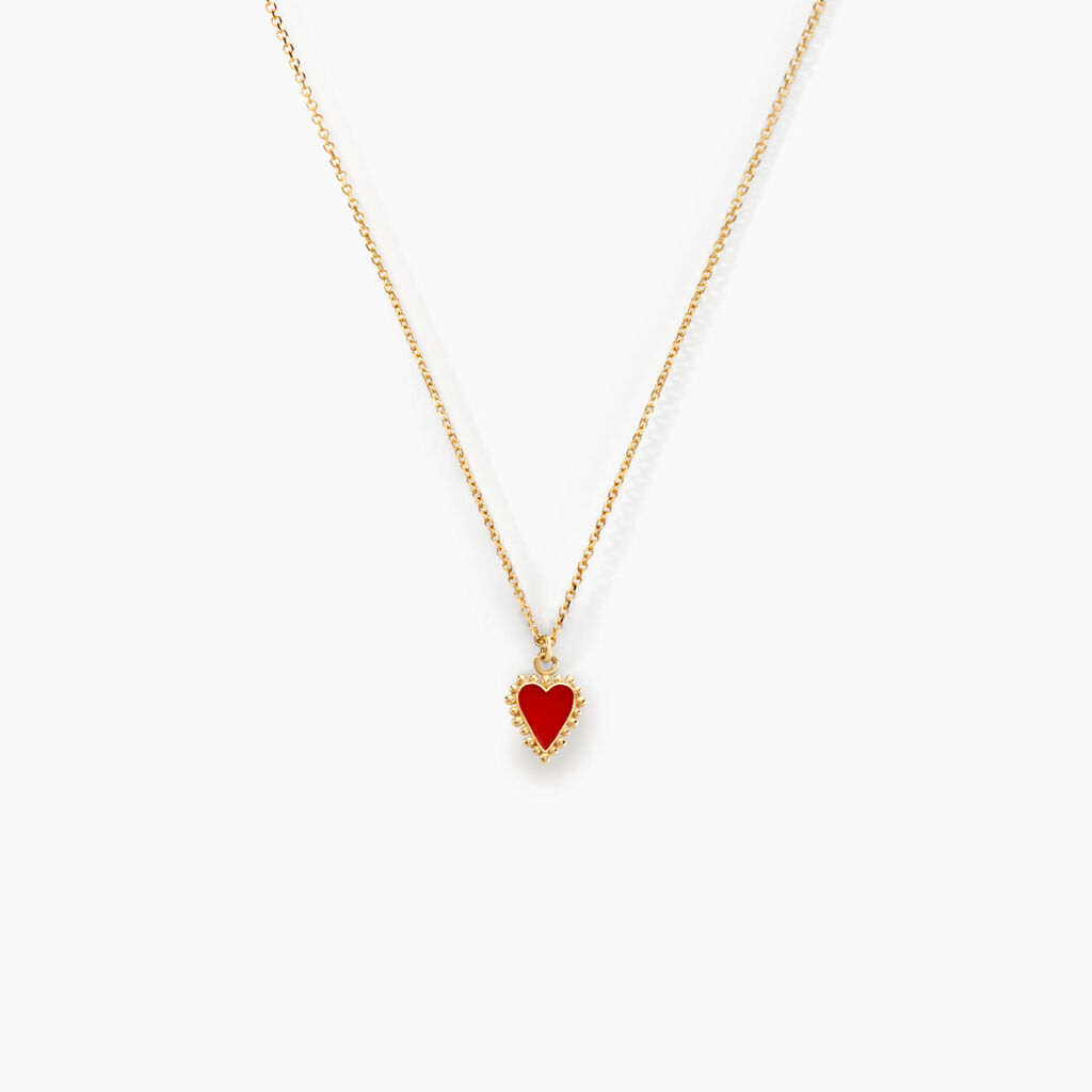 Collier L'amour Color&eacute; Or Jaune - Colliers ete Femme | Marc Orian