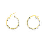 Cr&eacute;oles Maelia Or Bicolore - Cr&eacute;oles Femme | Marc Orian