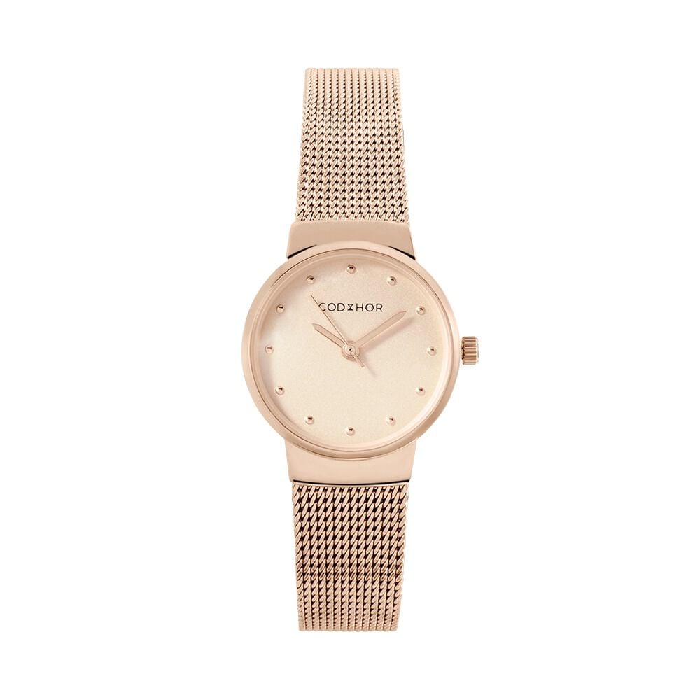 Montre Codhor Fleur Dor&eacute; Rose - Montres &eacute;tanches Femme | Marc Orian