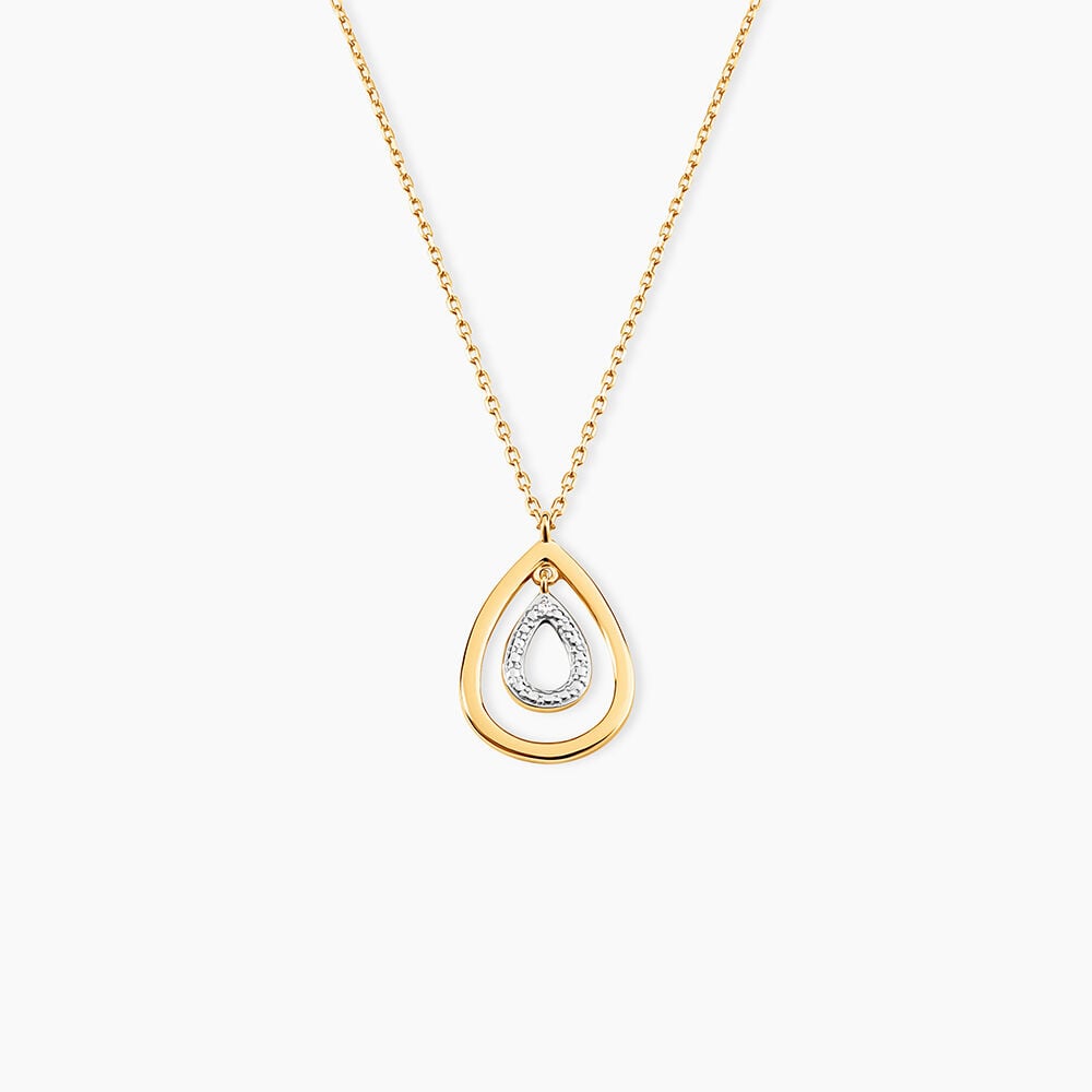 Collier Jozsi Or Jaune Diamant - Colliers avec pierres Femme | Marc Orian