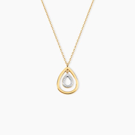 Collier Jozsi Or Jaune Diamant - Colliers avec pierres Femme | Marc Orian