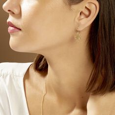 Boucles D'oreilles Pendantes Jovita Or Jaune - Boucles d'oreilles Pendantes Femme | Marc Orian