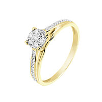 Bague Kate Or Jaune Diamant