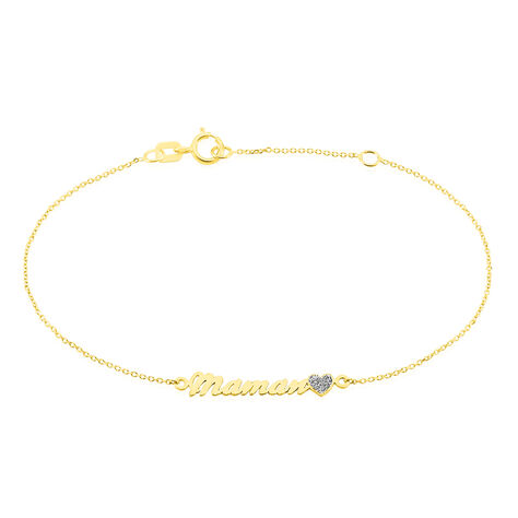 Bracelet Jenna Or Jaune - Bracelets chaînes Femme | Marc Orian