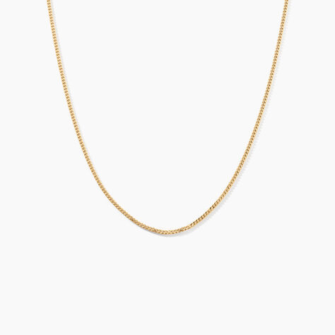 Cha&icirc;ne Imad Maille Gourmette Or Jaune - Chaines Famille | Marc Orian