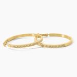 Cr&eacute;oles Guess Color My Day Acier Jaune Oxyde De Zirconium - Cr&eacute;oles Femme | Marc Orian