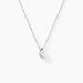 Collier Curve Argent Blanc - Colliers Femme | Marc Orian