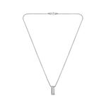 Collier Boss Candor Acier Blanc - Colliers Homme | Marc Orian