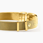 Bracelet Acier Dor&eacute; Gideon - Bracelets cha&icirc;nes Femme | Marc Orian