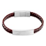 Bracelet Acier Blanc Oxanne - Bracelets cuir Homme | Marc Orian
