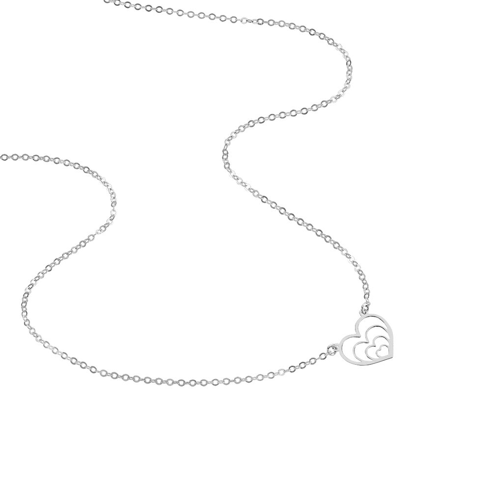 Collier Naleen Argent Blanc - Colliers Femme | Marc Orian