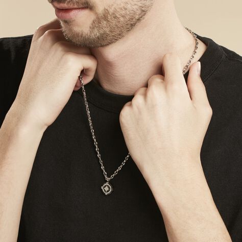 Collier Acier Blanc Kyliann - Colliers Homme | Marc Orian