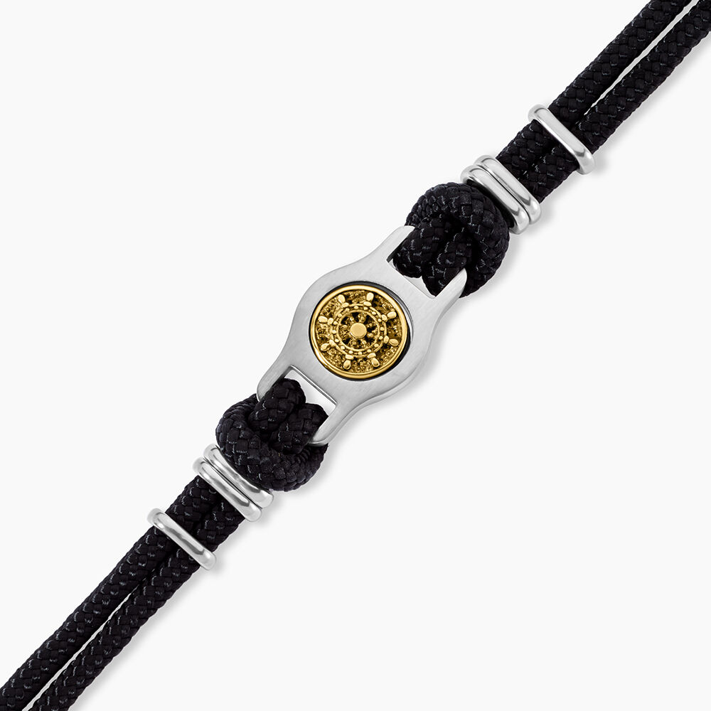Bracelet Paulette Acier Blanc - Bracelets cordons Homme | Marc Orian