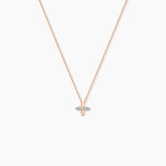 Collier Ginila Or Rose Diamant - Colliers avec pierres Femme | Marc Orian