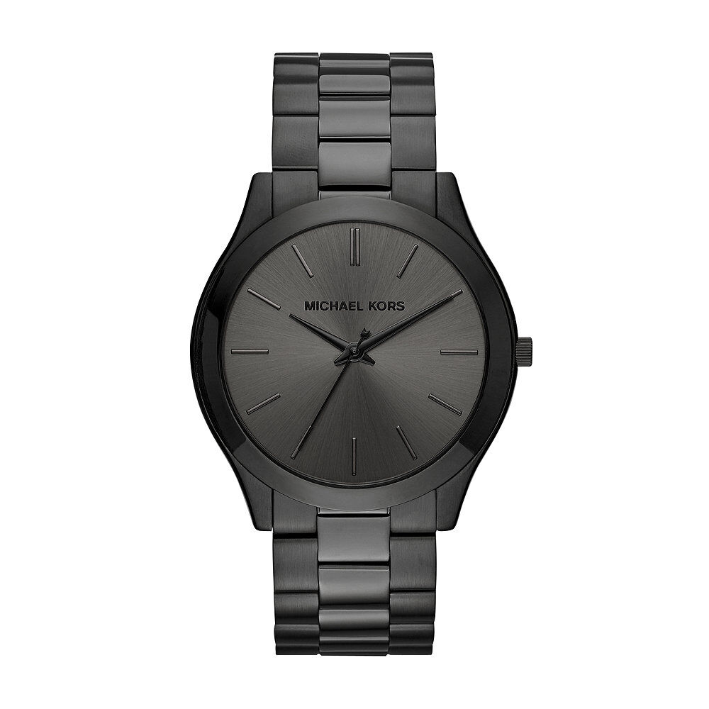 Montre Michael Kors Slim Runway Noir - Montres &eacute;tanches Homme | Marc Orian