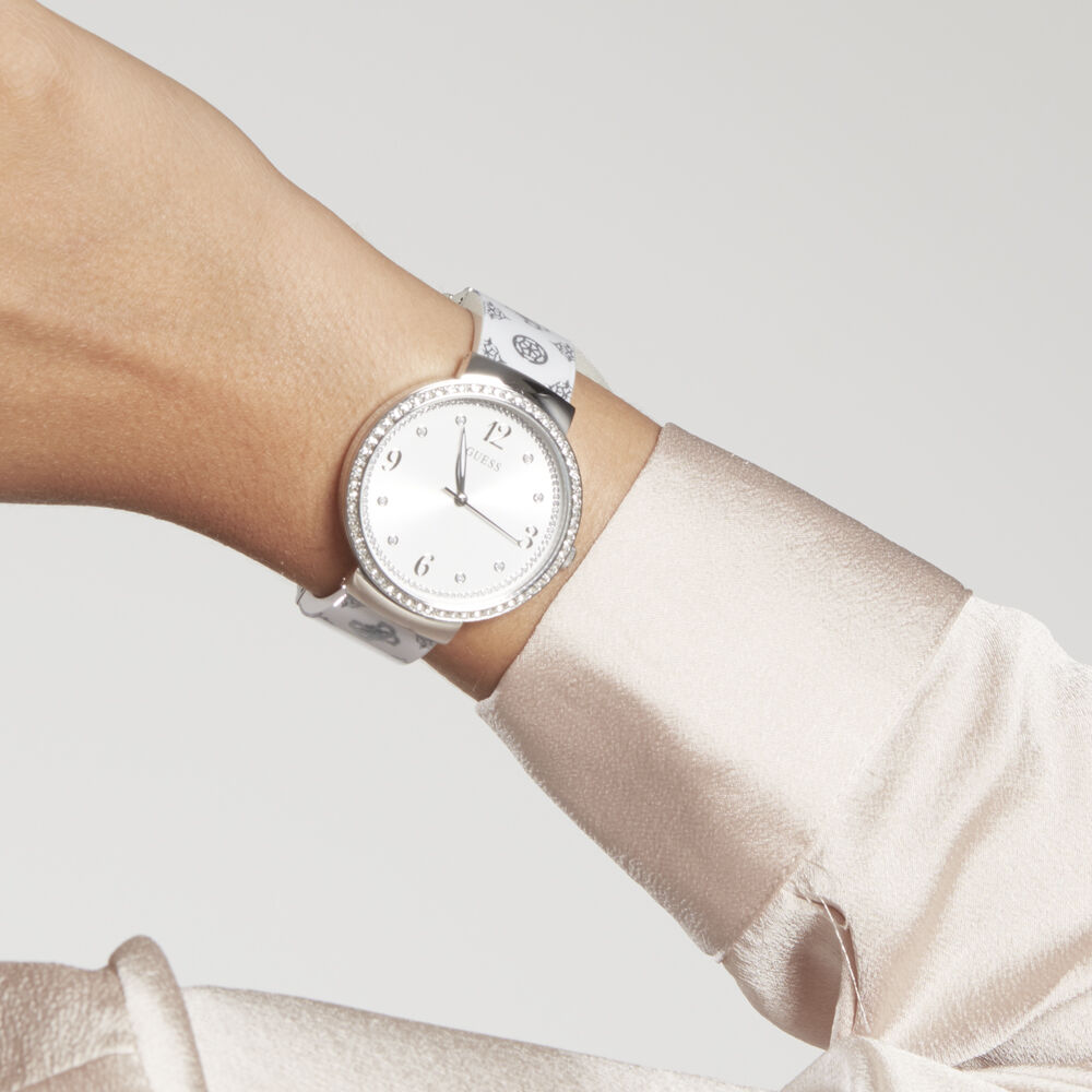 Montre Guess Motif Acier Argent -  Femme | Marc Orian