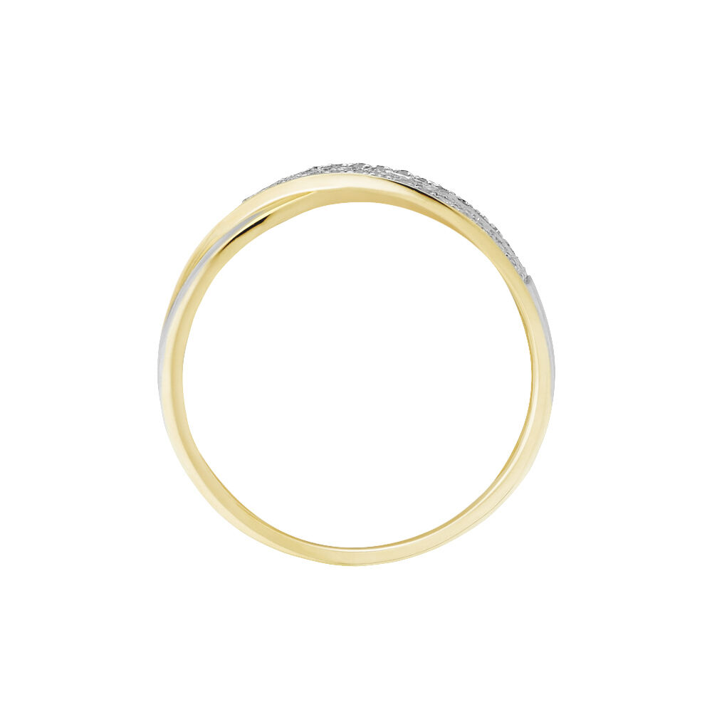 Bague Merlin Or Jaune Diamant - Parures de mariage Femme | Marc Orian