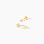 Piercing Danail Or Jaune Oxyde De Zirconium - Piercings Femme | Marc Orian
