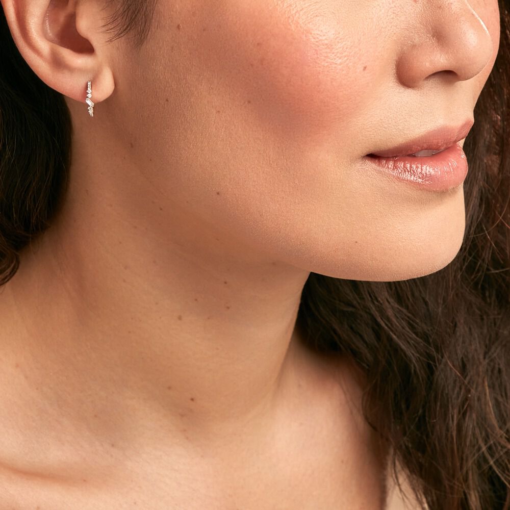 Créoles Joy Or Jaune Diamant -  Femme | Marc Orian