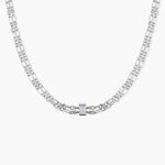 Collier Chanelle Argent Blanc Oxyde De Zirconium - Colliers ras du cou Femme | Marc Orian