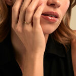 Bague Poem Argent Jaune Tourmaline - Bijoux fantaisie Femme | Marc Orian