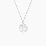 Pendentif Elyas Argent Blanc - Bijoux fantaisie Homme | Marc Orian