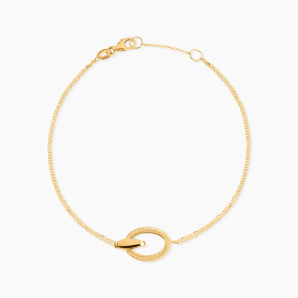 Bracelet Iveline Or Jaune - Bracelets cha&icirc;nes Femme | Marc Orian
