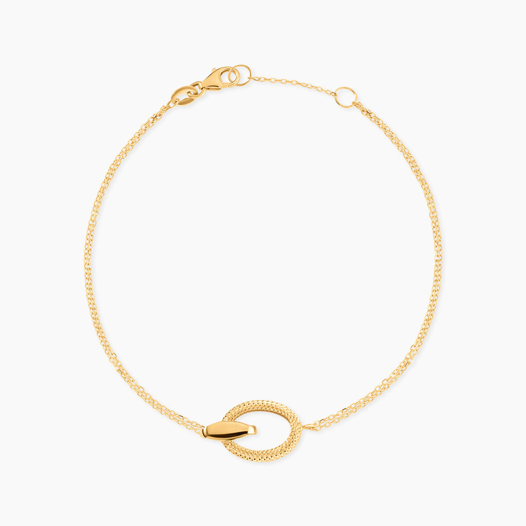 Bracelet Iveline Or Jaune - Bracelets cha&icirc;nes Femme | Marc Orian