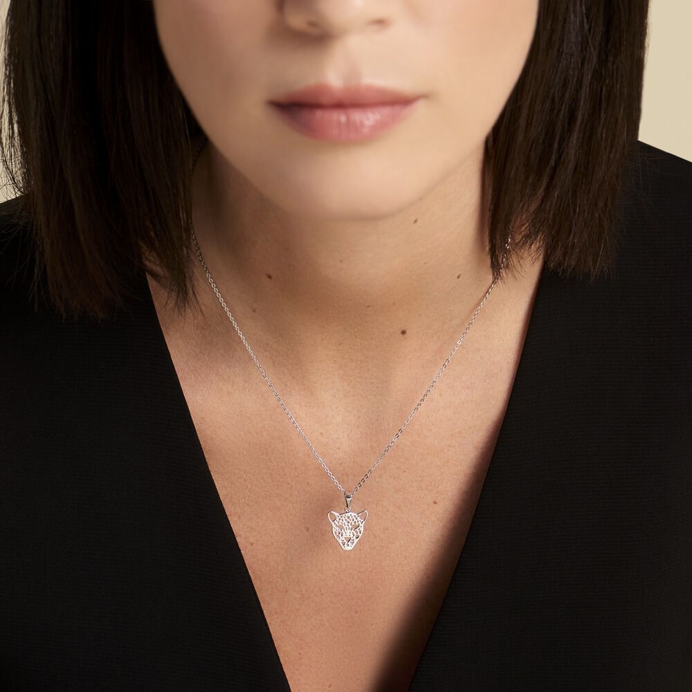 Collier Aurian Argent Blanc - Colliers ete Femme | Marc Orian